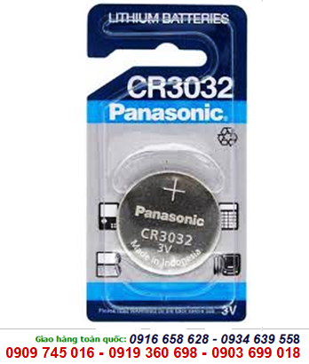 Panasonic CR3032, Pin Panasonic CR3032 lithium 3V chính hãng Panasonic